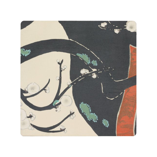 百世草の木 メタルプリント (正面)