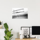 百九〇三ライト滑空機試験飛行 ポスター (ホームオフィス)