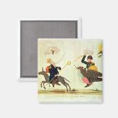 『百人の日』の戯画 マグネット (正面/裏面)