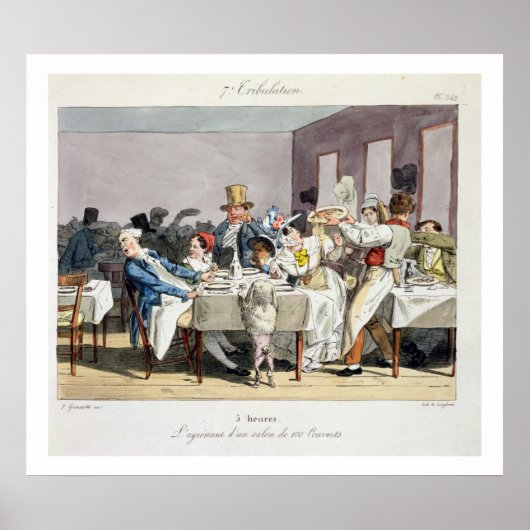 百人料理店：5時、蘇省 ポスター (正面)