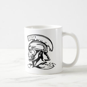 百人隊長のスパルタ式のローマ コーヒーマグカップ