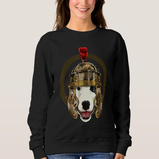 百人隊長 ブルテリア 古ローマ ローマ帝国 D スウェットシャツ (正面)