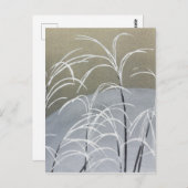 百代ぐさ花ヴィンテージ日本のはがき ポストカード (正面/裏面)