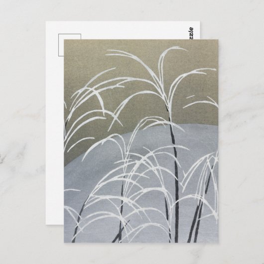 百代ぐさ花ヴィンテージ日本のはがき ポストカード (正面/裏面)