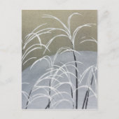 百代ぐさ花ヴィンテージ日本のはがき ポストカード (正面)