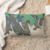 百代の花から咲く木 ランバークッション (ブランケット)