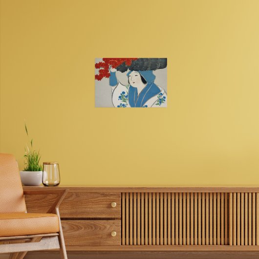 百代草出身の女性（1909年） ポスター (リビング2)