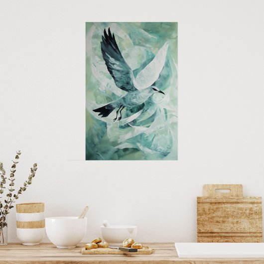 百六十動物 ポスター (キッチン)