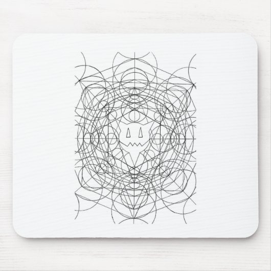 百分円 マウスパッド (正面)