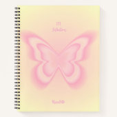 百十一天使の数グラデーション表示カスタム ノートブック (正面)