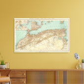 百十二モロッコ、アルジェリア、チュニジア キャンバスプリント (インサイチュ (リビング))