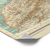 百十二モロッコ、アルジェリア、チュニジア ポスター (角)