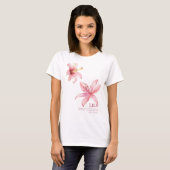 百合が輝く Tシャツ (正面フル)