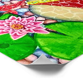 百合の下に平和を見つける ポスター (角)