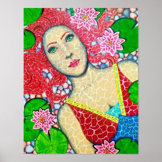 百合の下に平和を見つける ポスター (正面)