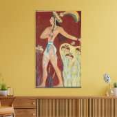 百合の花を咲かせた王坊または王子 キャンバスプリント (インサイチュ (リビング))