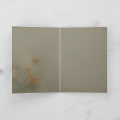 百合の花 5 x 7" サンキューカード (内部)
