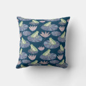 百合池のカエル クッション (裏面)