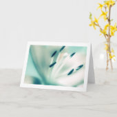 百合花写真特別カード カード (黄色い花)