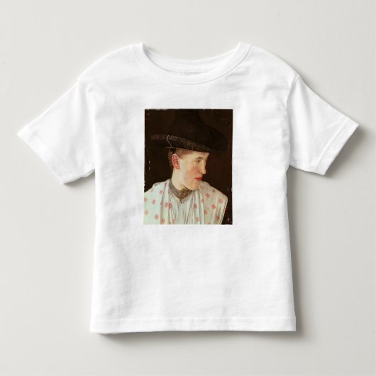 百姓少女の頭, c.1880 トドラーTシャツ (正面)