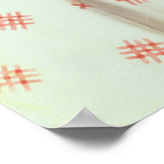 百姓少女の頭, c.1880 ポスター (角)