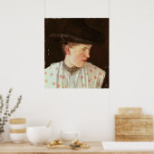 百姓少女の頭， c.1880 ポスター (キッチン)