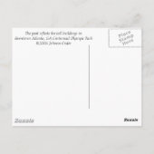 百年間のオリンピック公園、 ポストカード (裏面)