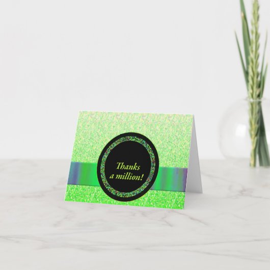 百感謝してい万の天守閣 サンキューカード (正面)