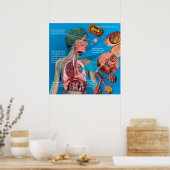 百日咳ポスター ポスター (キッチン)