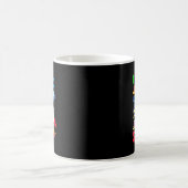 百日茶の日を百度も通した コーヒーマグカップ (中央)