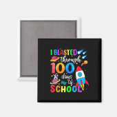 百日茶の日を百度も通した マグネット (正面/裏面)