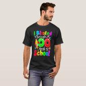 百日茶の日を百度も通した Tシャツ (正面フル)