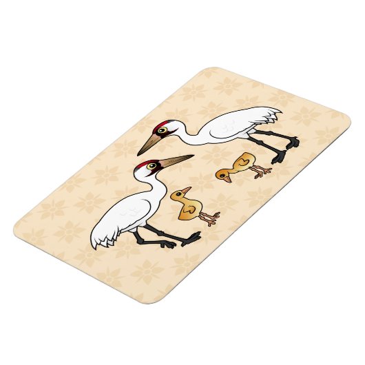 百日鶴家族 マグネット (左側)