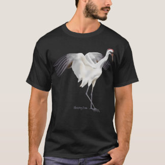 百日鶴野生鳥 Tシャツ