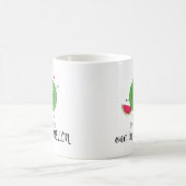 百最高のメロンかわいい食べ物おもしろい コーヒーマグカップ (中央)