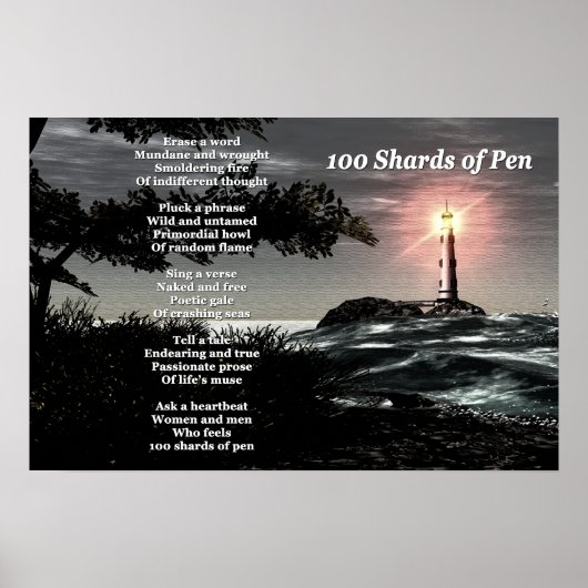 百枚のペン ポスター (正面)