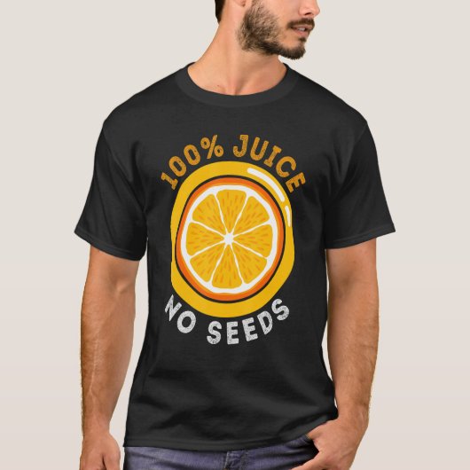 百果汁なし種月血管切除術 Tシャツ (正面)