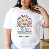 百校日レトロ先生 Tシャツ