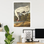 百歩鶴 ポスター (ホームオフィス)