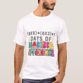 百点の違い日 Tシャツ (正面)