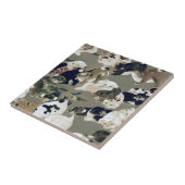 百犬図,伊藤若冲百犬伊藤若中 タイル (側面)