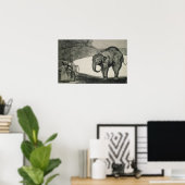 百獣の愚行 ポスター (ホームオフィス)