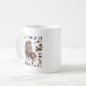 百獣の王 コーヒーマグカップ (正面左)