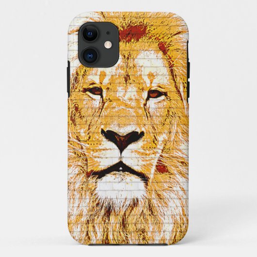 百獣の王 iPhone 5 カバー (裏面)