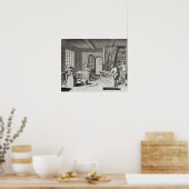 百科事典の一冊より書記者工房 ポスター (キッチン)