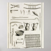 百科事典より園芸用具の品揃え ポスター (正面)