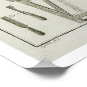 「百科事典」からのボトルコルクの製造 ポスター (角)