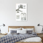 「百科事典」からのローマ弾道機械 キャンバスプリント (インサイチュ (寝室))