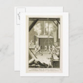 「百科事典」の彫刻家の創業 ポストカード (正面/裏面)