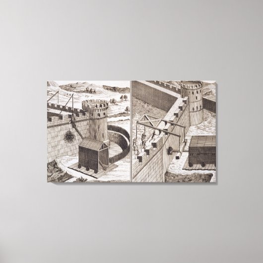 「百科事典des S」より、ローマの警棒 キャンバスプリント (正面)